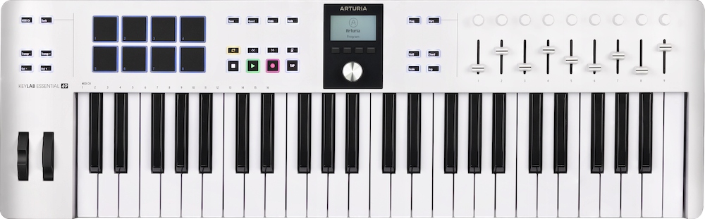 ARTURIA KEYLAB 49 MK3 ESSENTIAL KLAWIATURA STERUJĄ Kod producenta KeyLab Essential 49 mk3 WH
