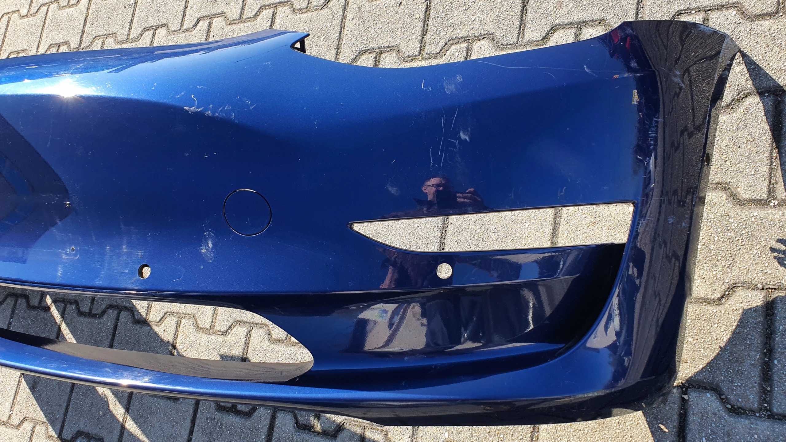 TESLA MODEL 3 III 17- bumper front front 6PDC original