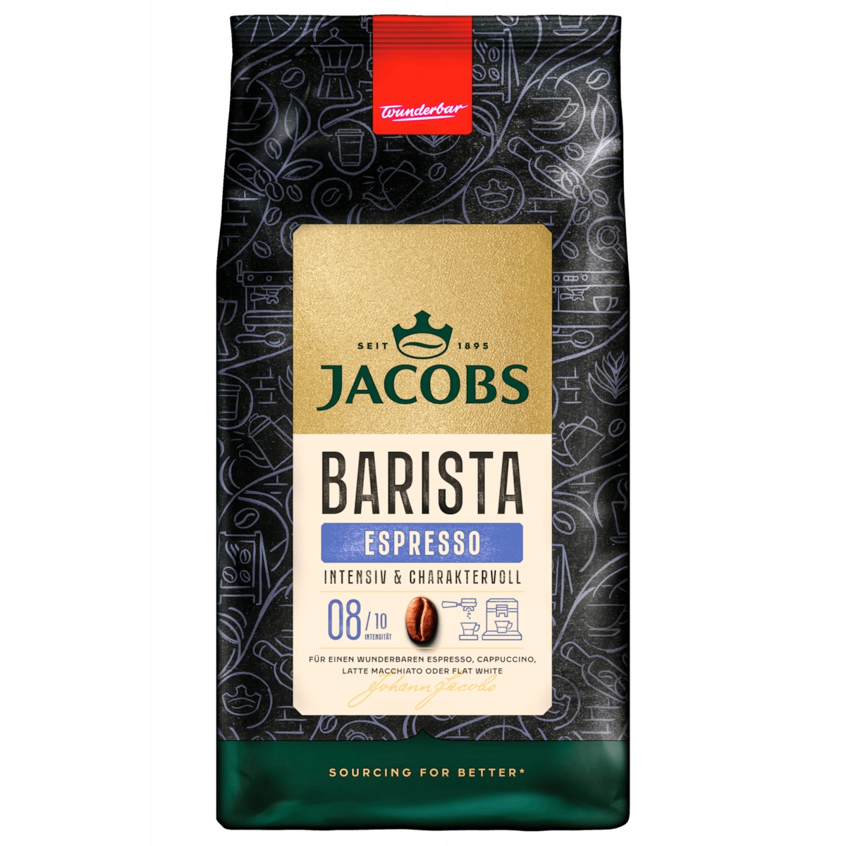 Kawa ziarnista Jacobs Barista Editions Espresso 1000 g From Germany