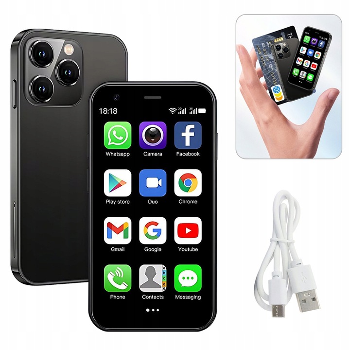 XS11 Mini mobilný telefón 2,5 palcový WiFi Gps