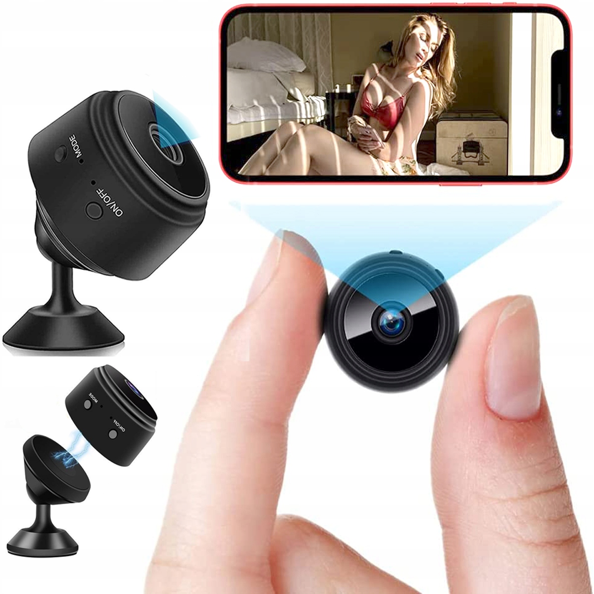 

Mini Kamera Szpiegowska Detekcja Ruchu Ip 91