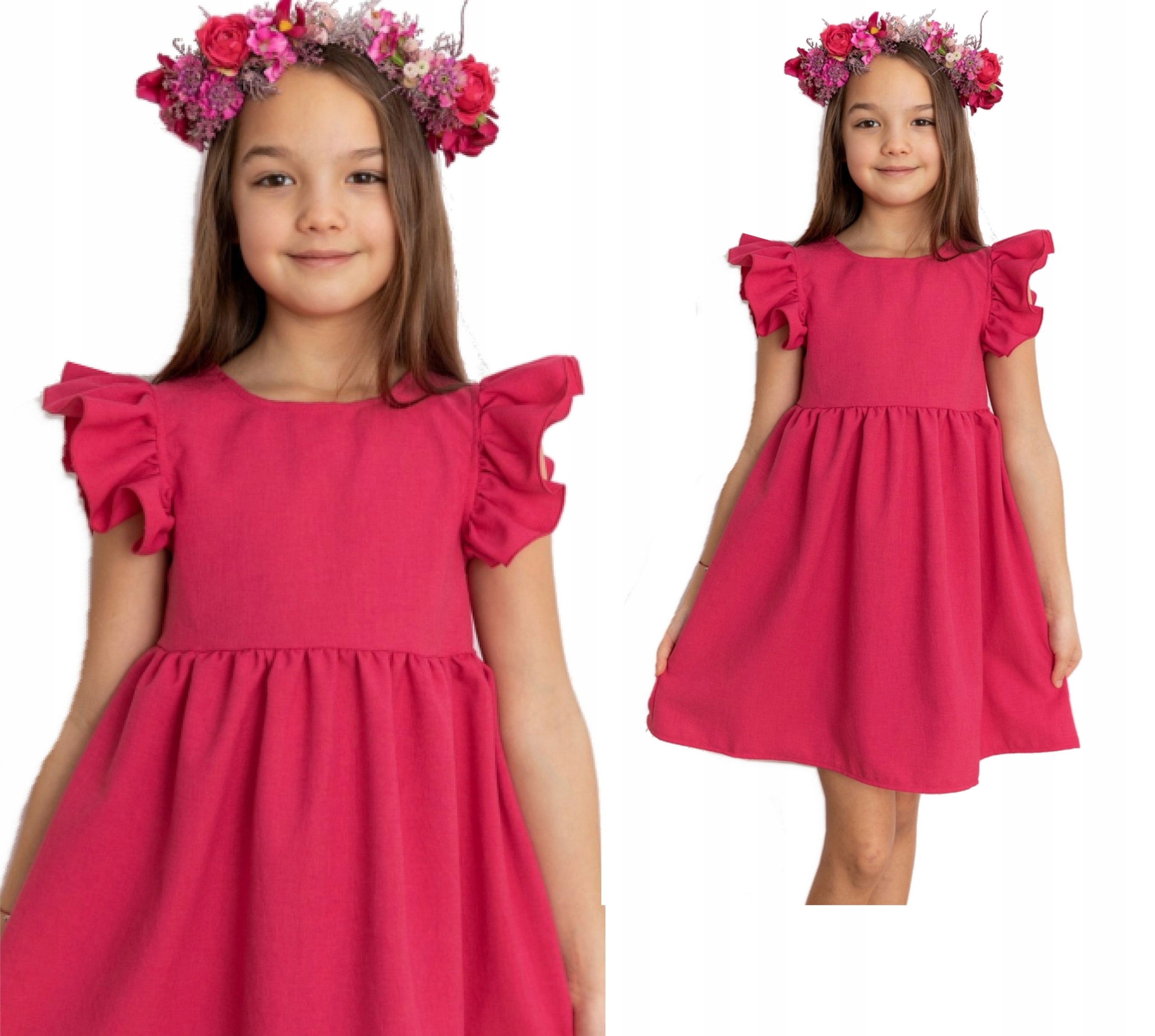 

Sukienka dziewczęca wizytowa boho Lily Grey 152