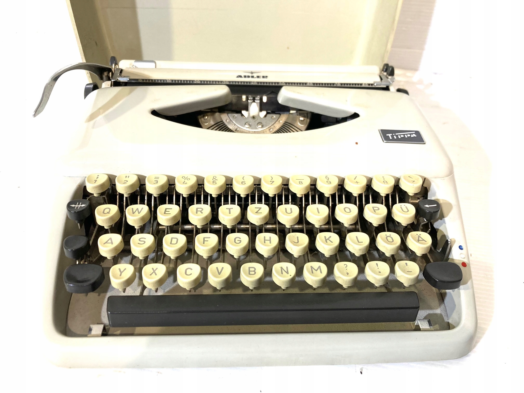 Ретро Классическая Пишущая Машинка Adler Tippa