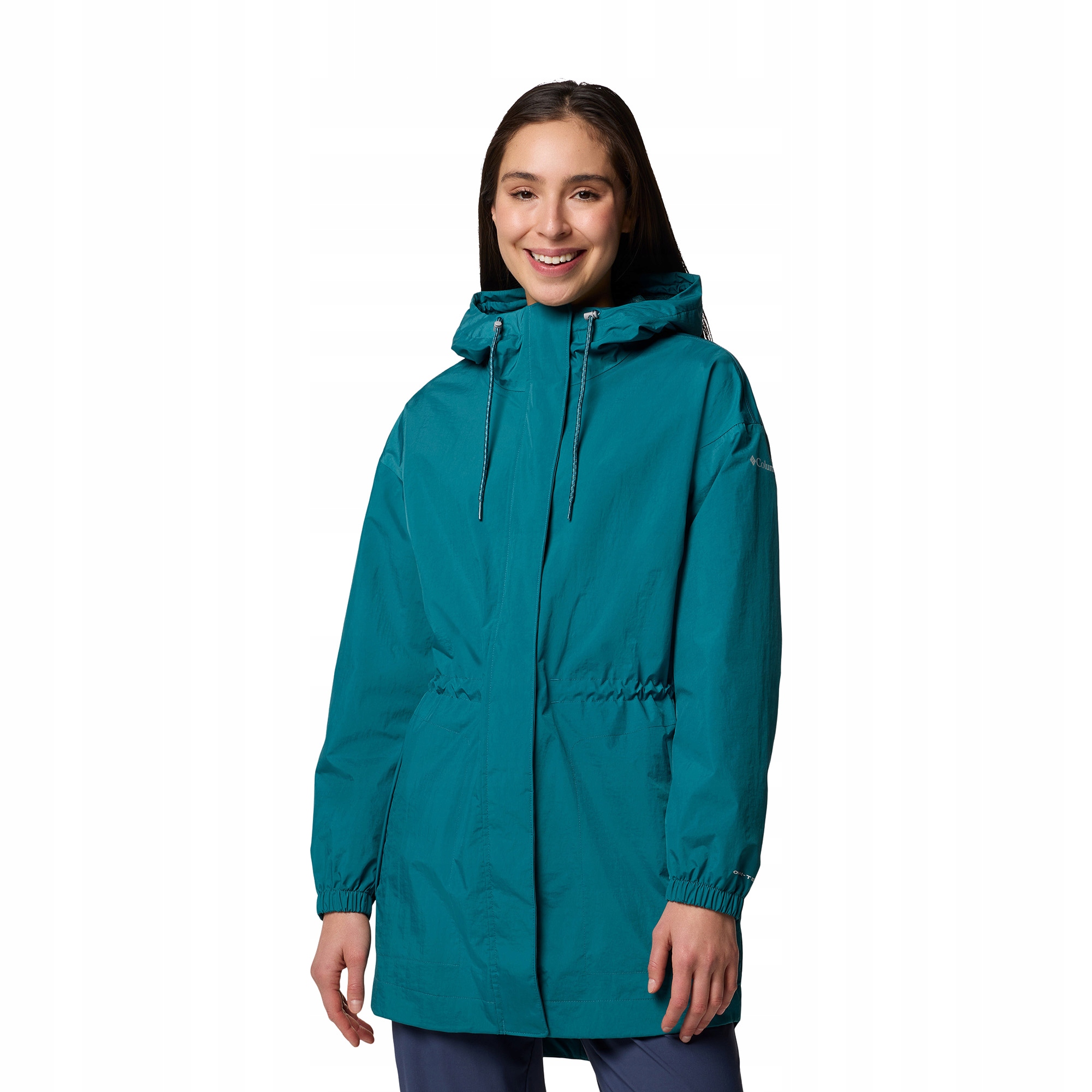 Kurtka hybrydowa damska Columbia Splash Side II parka river blue/crinkle S