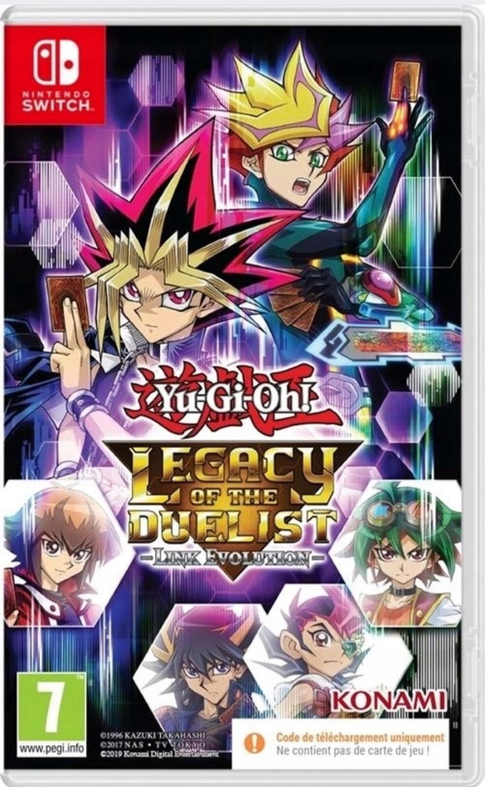 Yu-Gi-Oh! Legacy of the Duelist:Link Evolution Nintendo Switch pudełkowa Fr