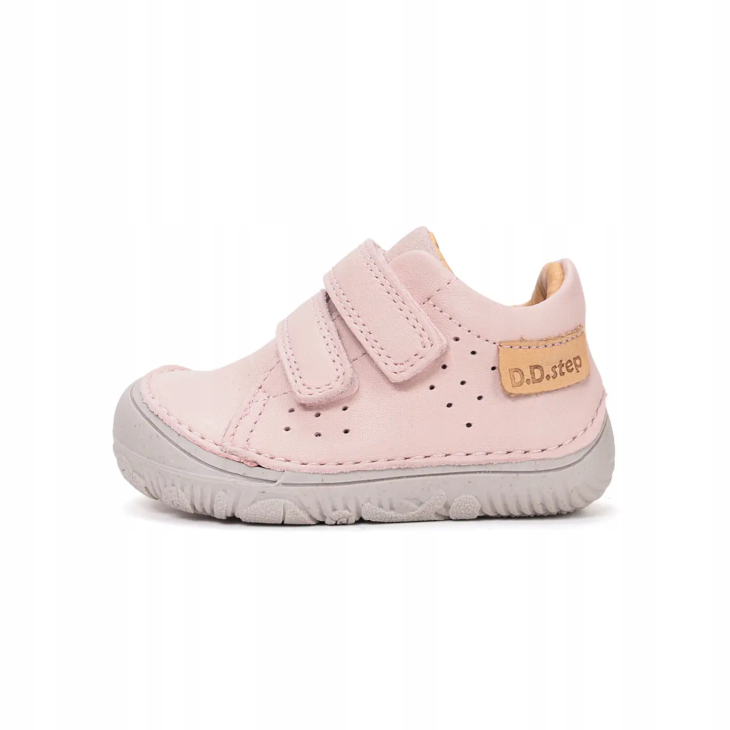 Półbuty skórzane barefoot D.D. Step S073-61950D Baby Pink 27