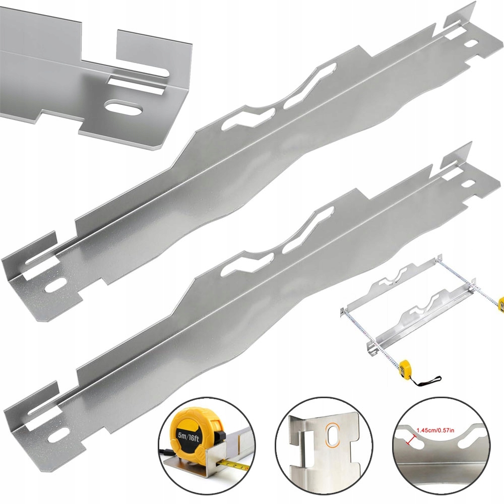 Płyty Do Ustawiania Zbieżności Kół Ze Stali Węglowej 60CM Otwór Zawieszania