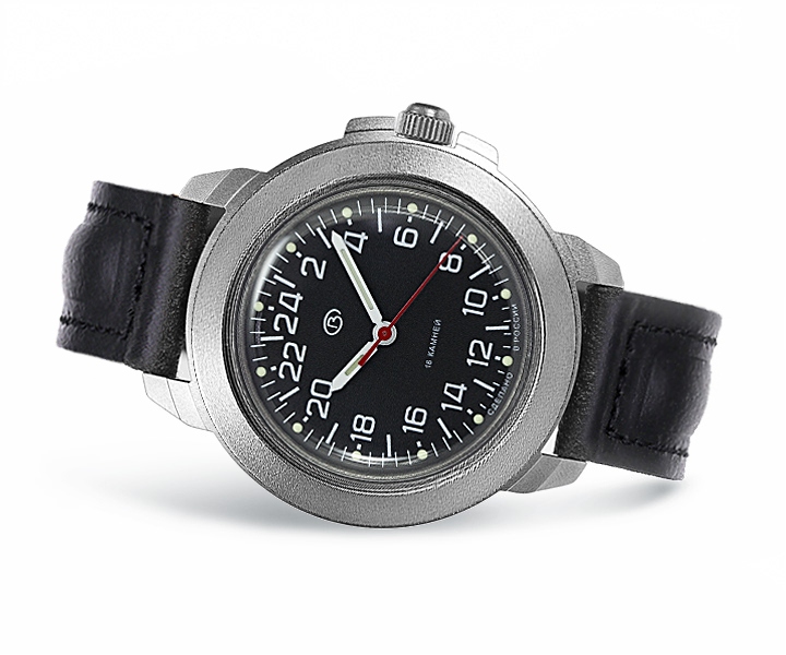 Wostok Vostok KAMANDIRSKI-nový 43622G-mat-24 Hodinový „Titanium“