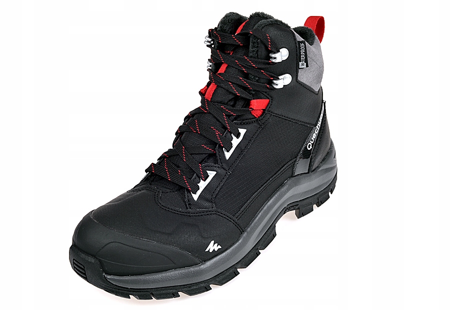 BUTY ZIMOWE ŚNIEGOWCE MĘSKIE QUECHUA CIEPŁE MOCNE Rozmiar 43