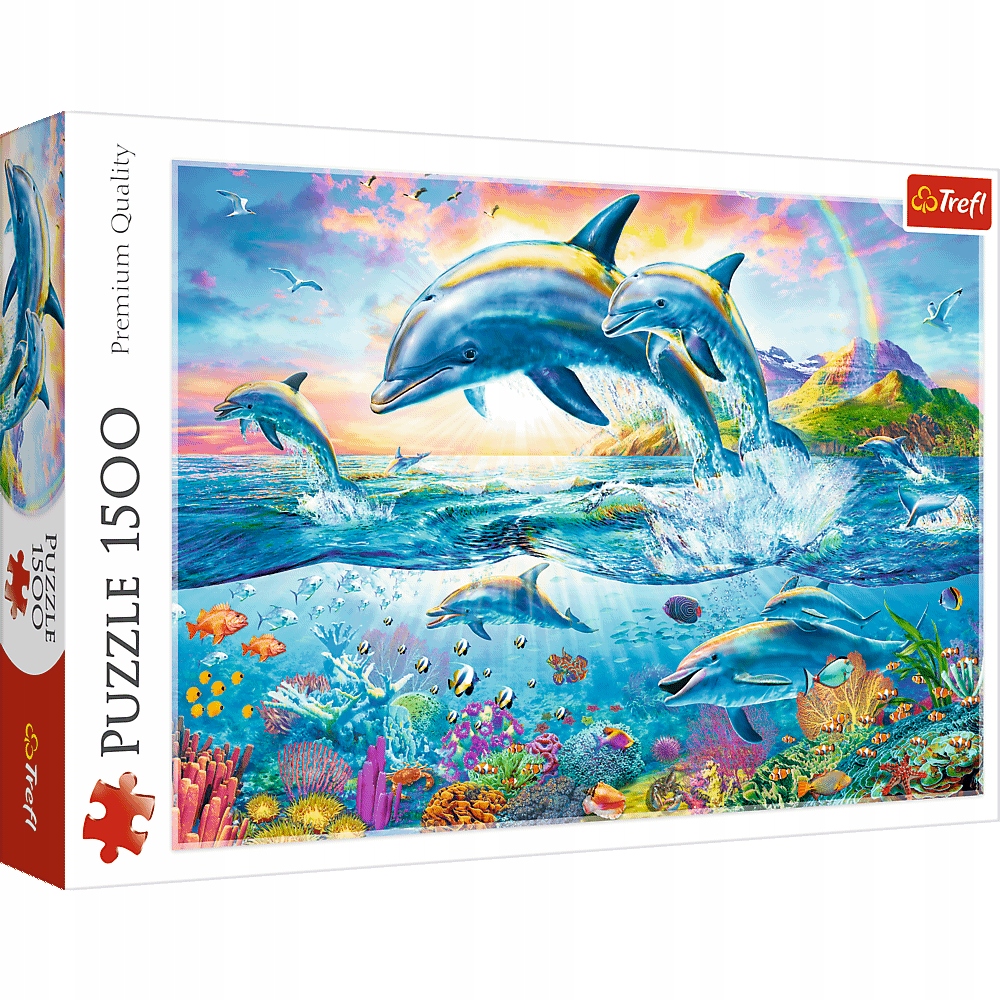 

Puzzle Trefl 1500 Rodzina delfinów Trefl