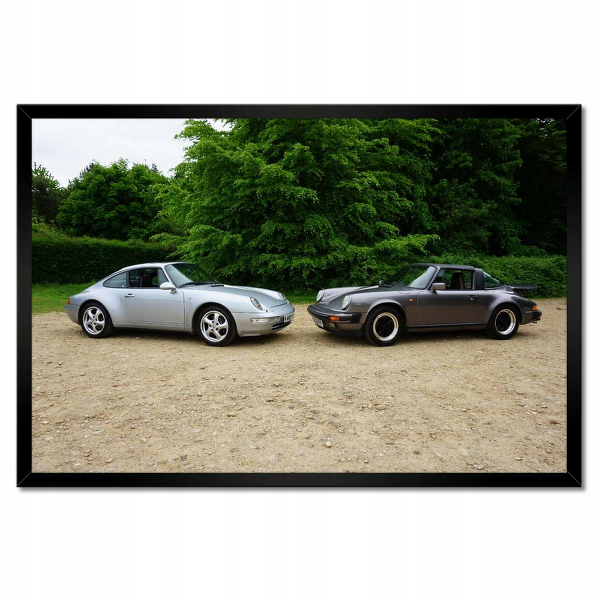 Plakáty v rámu 60x40 Porsche Auto