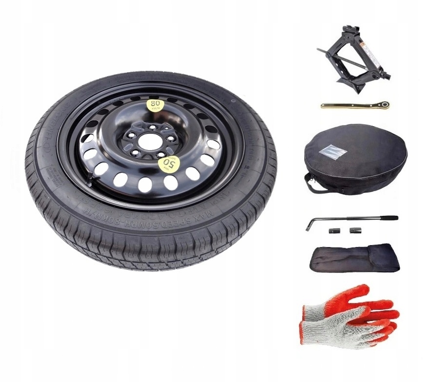 KOLO DOJAZDOWE 17 NOWE OPEL MOKKA X 16 ZESTAW