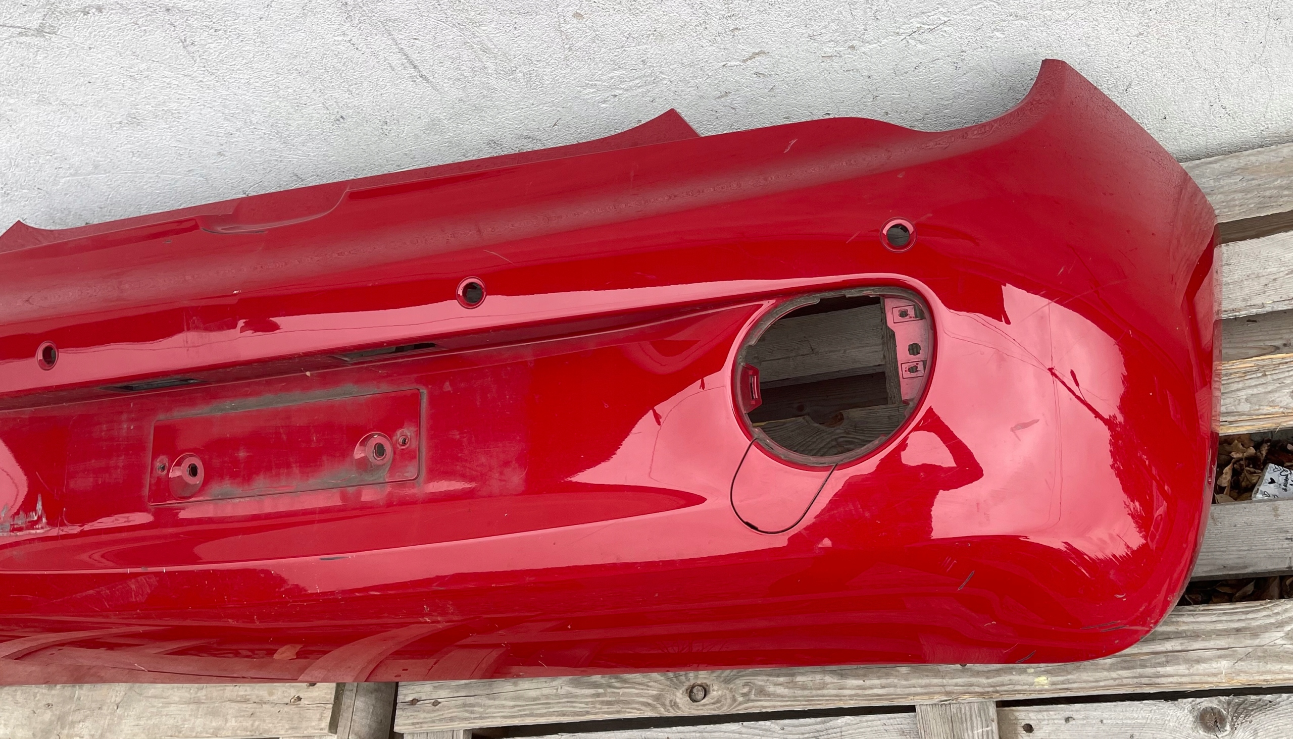 OPEL ADAM bumper rear part rear below 4xPDC GM 13356473
