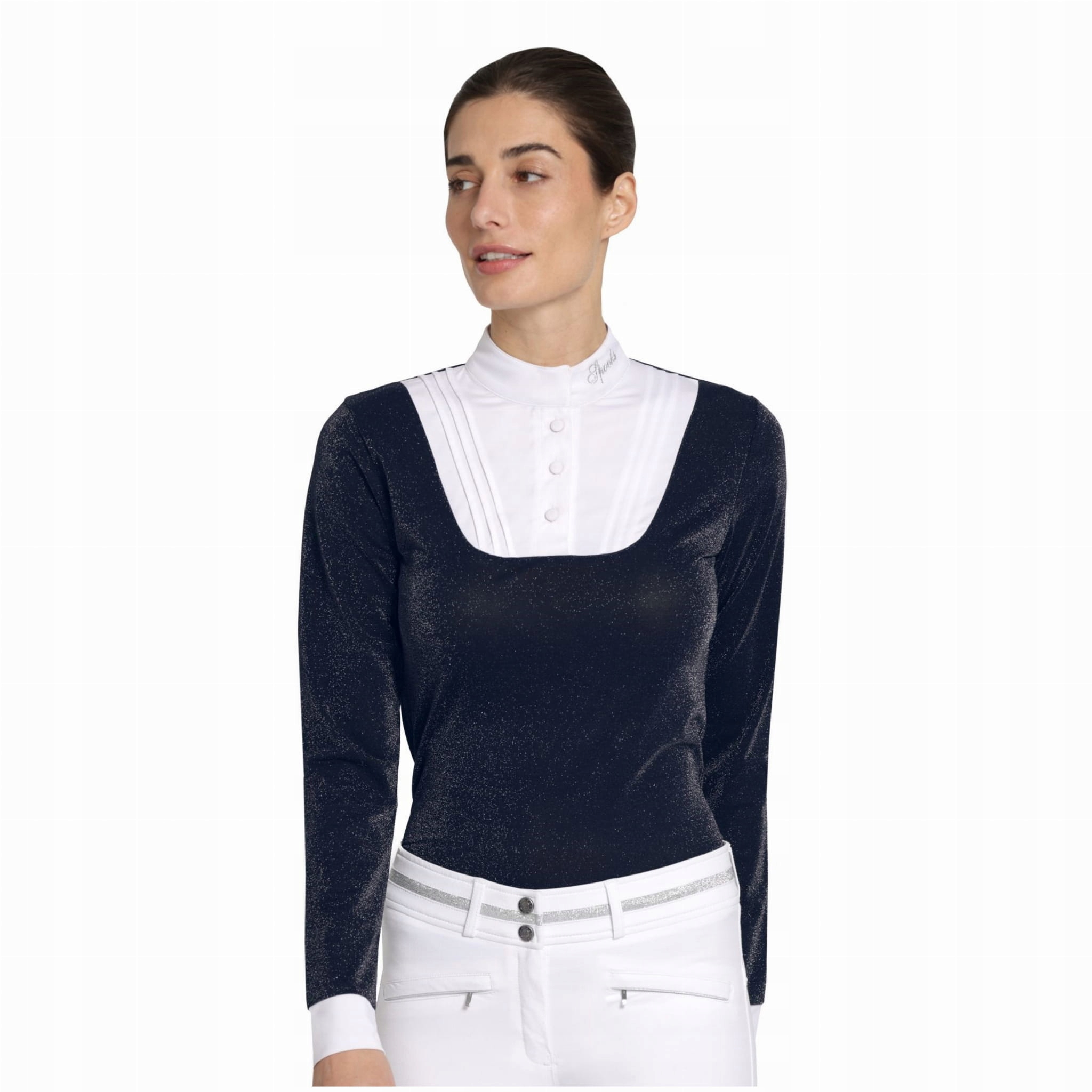 Spooks soutěžní tričko Tarah Granátové jablko se třpytkami L