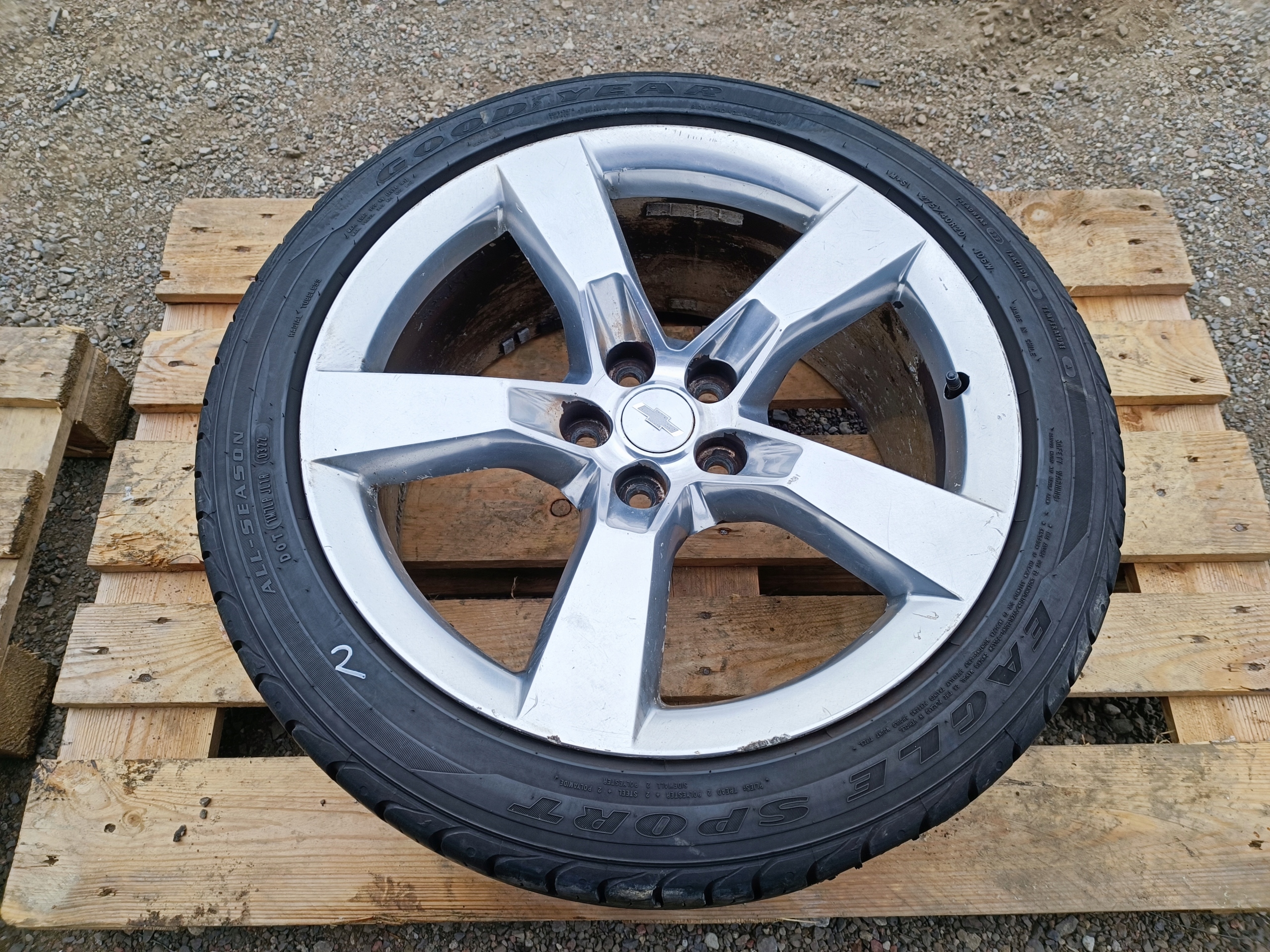 disk 20 9j ET 40 Chevrolet Camaro 2009-2015