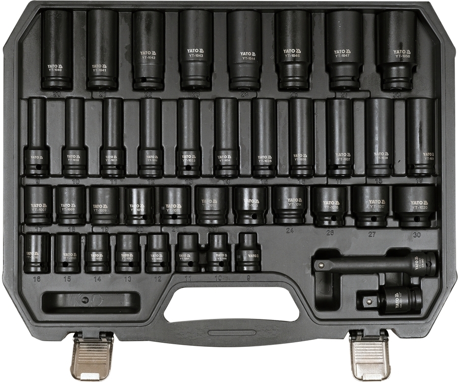 Yato YT-10555 zestaw nasadek udarowych 1/2" 40 el.