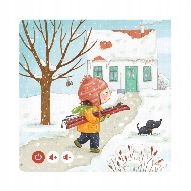 Albik mini książka, Czytaj z... - Zima - 4 pory Wydawnictwo Albi