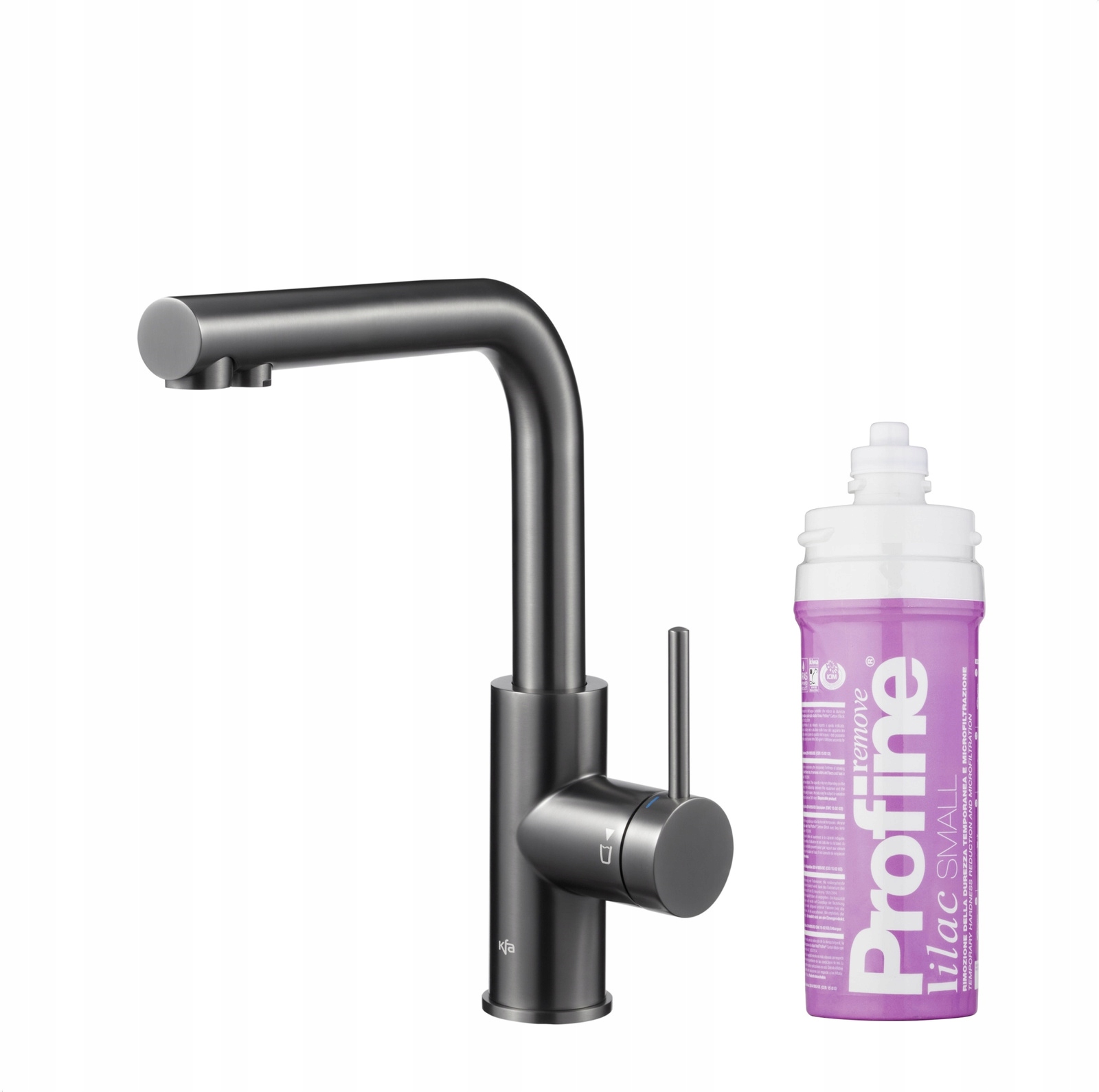 Kfa Kuchynská Batéria Duero Pure Basic Profine Lilac S, Gun Metal Grey