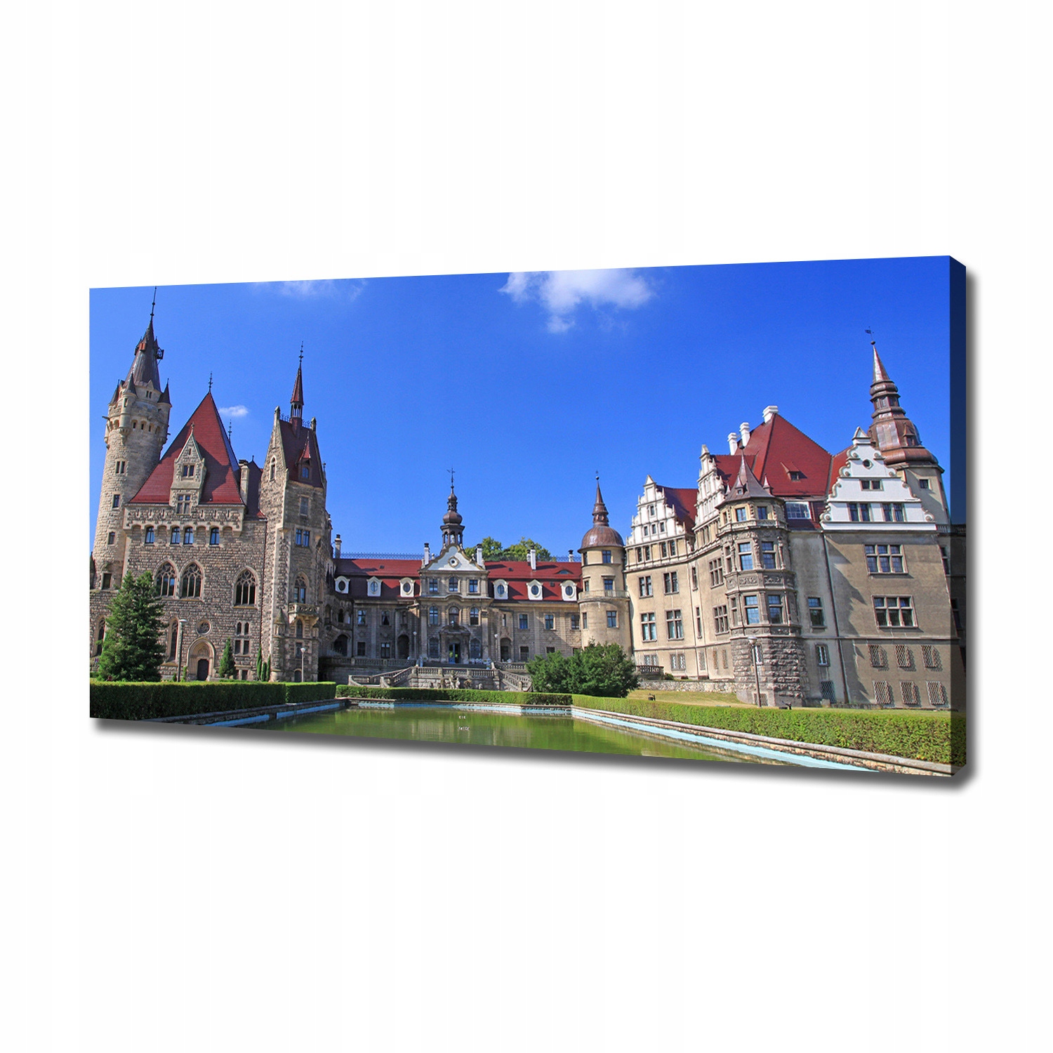 

Foto obraz na płótnie Zamek Moszna Polska 120x60cm