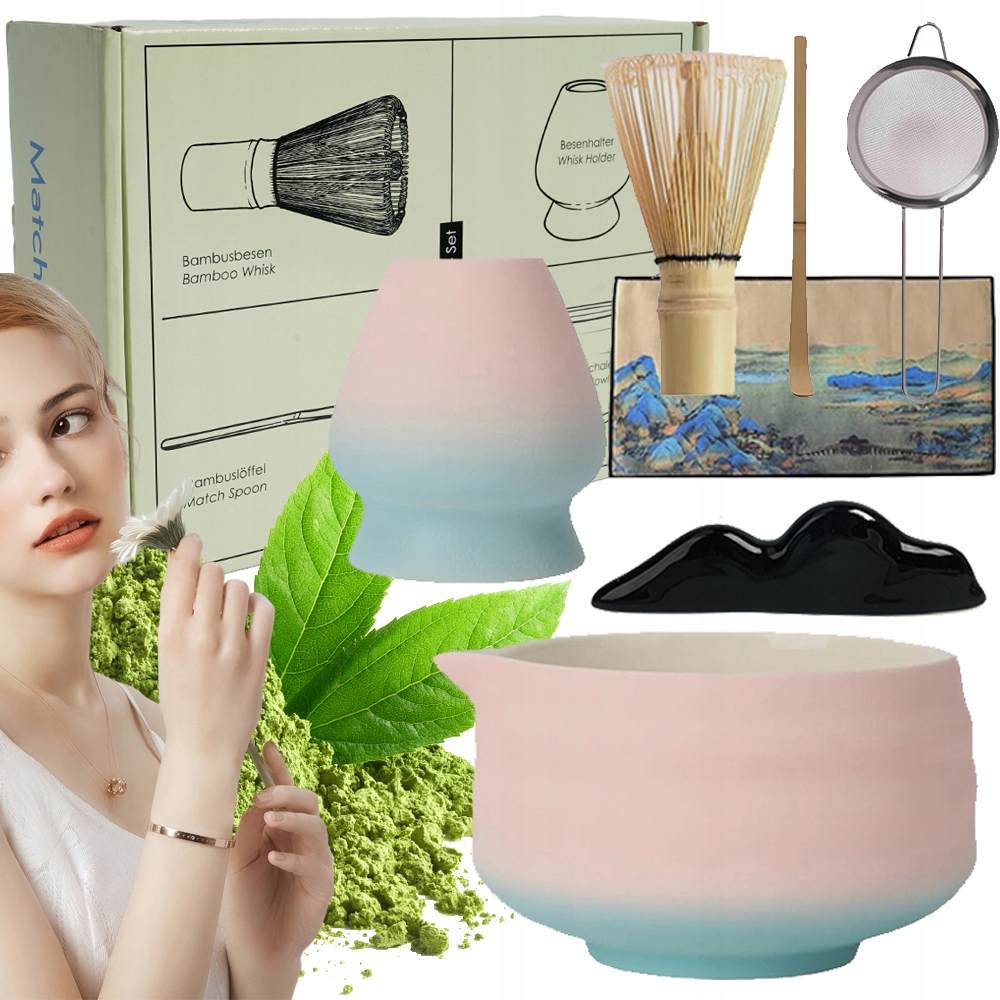 Levně Sada Nástrojů Pro Výrobu Matchy 8-DÍLNÁ Sada Pro Obřad Matcha