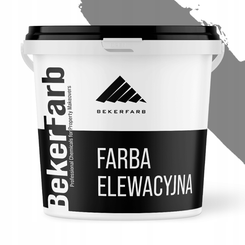 Barva pro malování fasád a fasád Premium Klasický Grafit 5L