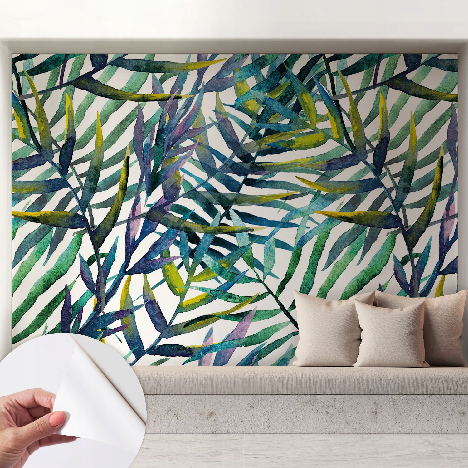 Fototapeta Samolepicí Jednoduchá montáž Exotická vegetace 208 x 146 cm