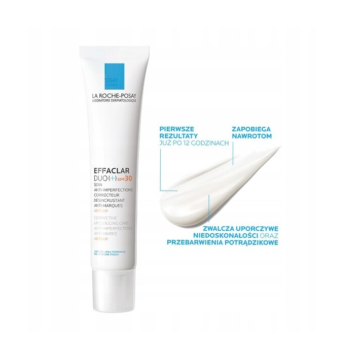 La Roche Effaclar Duo Spf 30 krem na niedoskonałości skóry twarzy 40 ml