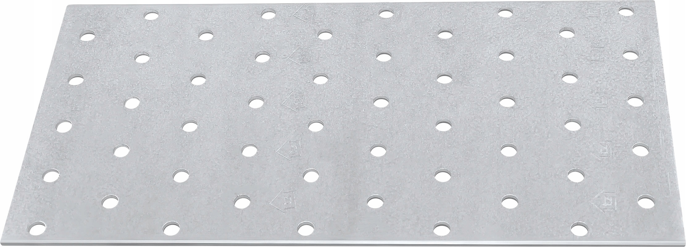 Perforovaná doska s plochým tesárskym spojom 100 x 200 x 2 mm PP12 50ks