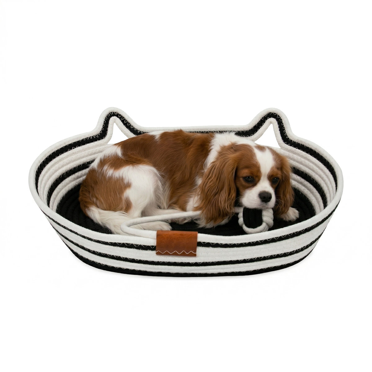 Pelíšek Coco Carinio Pro Psa Kočku Bavlněné s oušky 55 x 40 cm