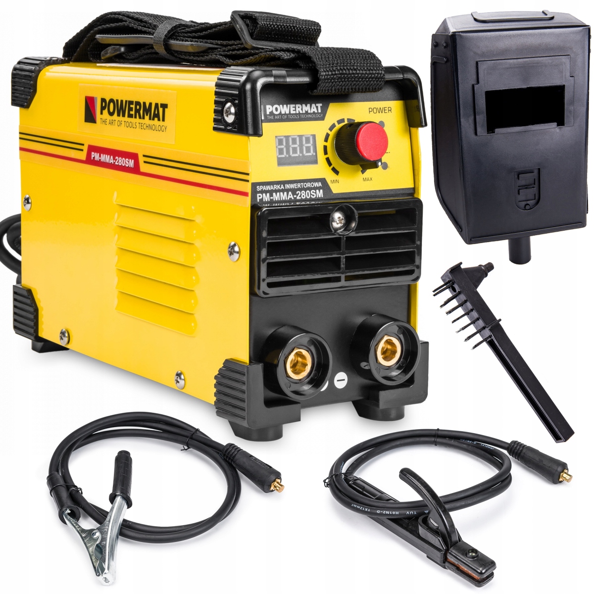 Мощность инверторного сварочного аппарата 280AIGBT LCD PM-MMA-280sm