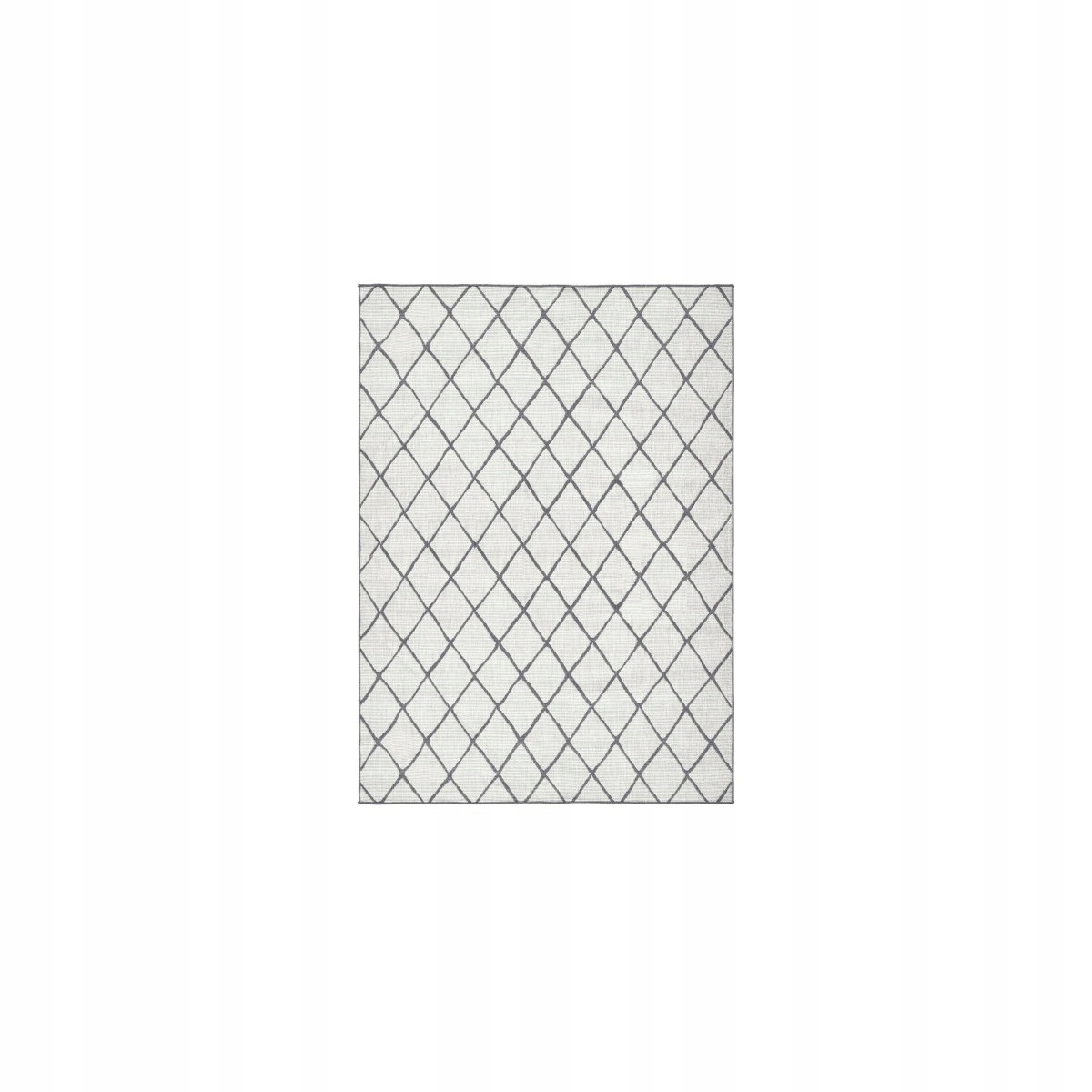 80x150 Kusový koberec Twin-Wendeteppiche 103118 grau creme – na ven i na do