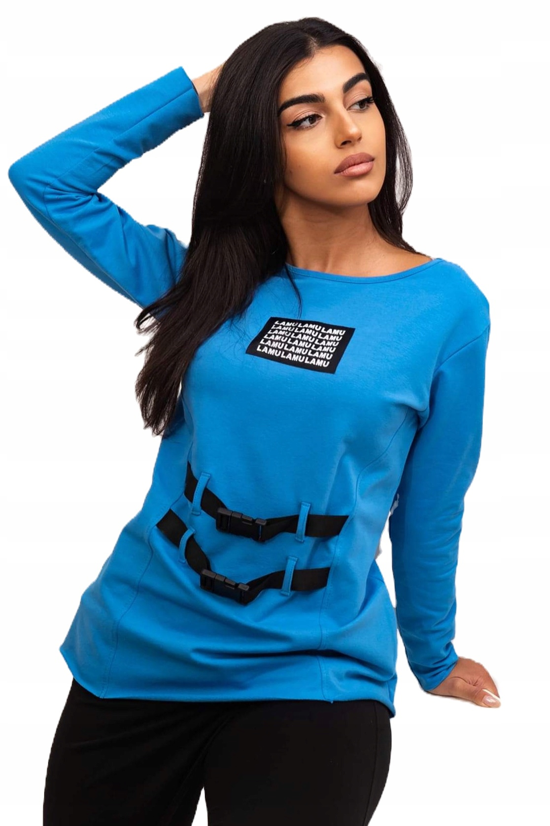 La..mu halenka s zářezem Kredo zelená, univerzální velikost