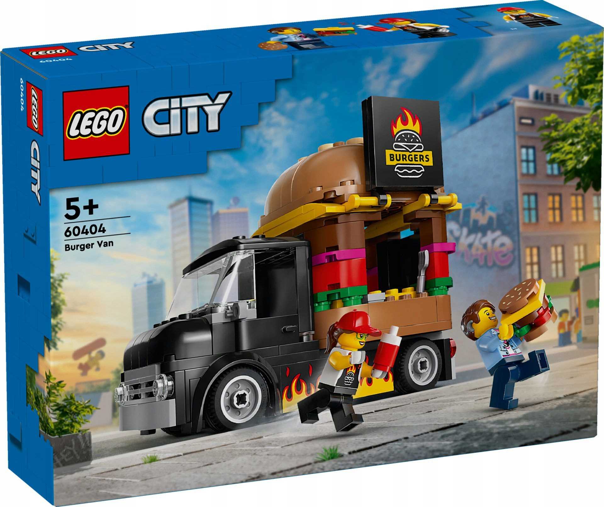 Lego City Nákladní auto s burgery