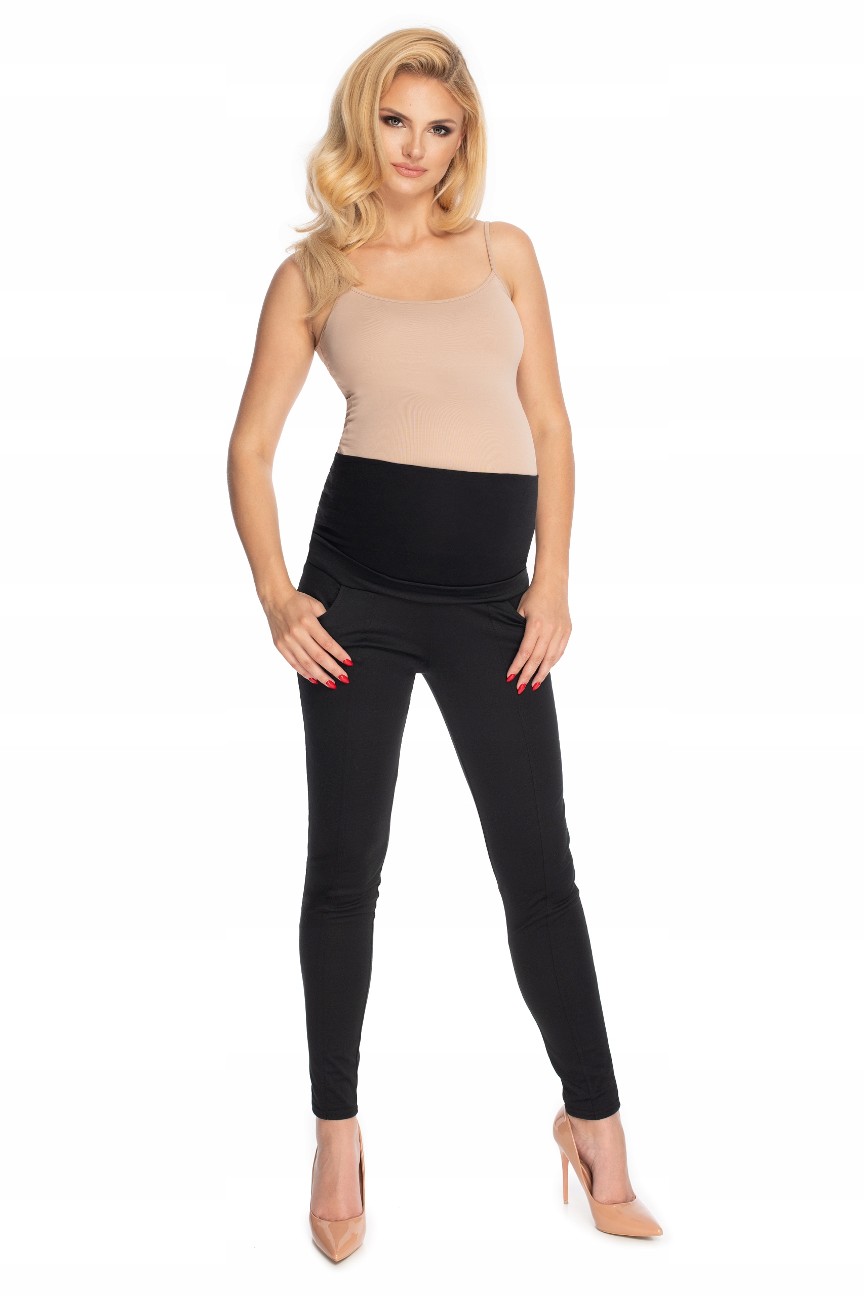 0174 SPODNIE TREGINSY Z PASEM BEZUCISKOWYM XXL/3XL Wzór dominujący bez wzoru