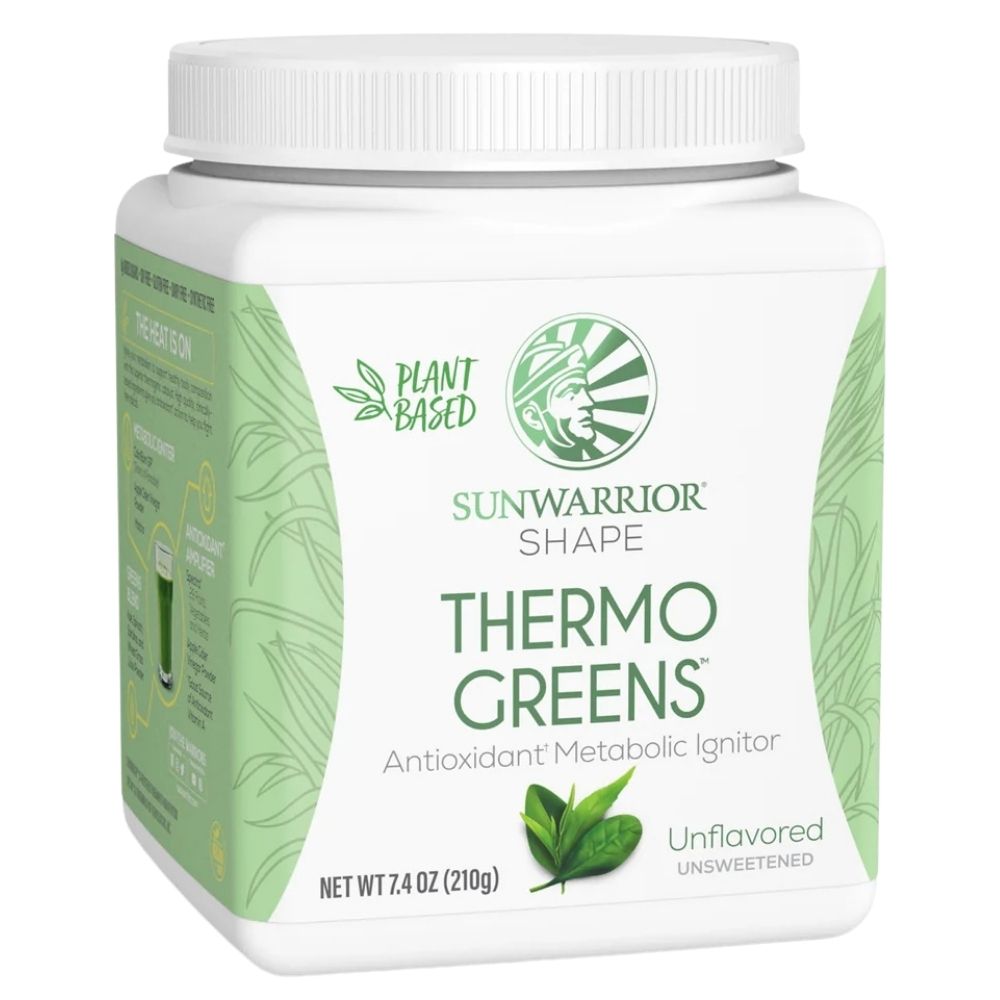 Antioxidanty Thermo Greens Natural Sunwarrior Zelené složky Detox 210g