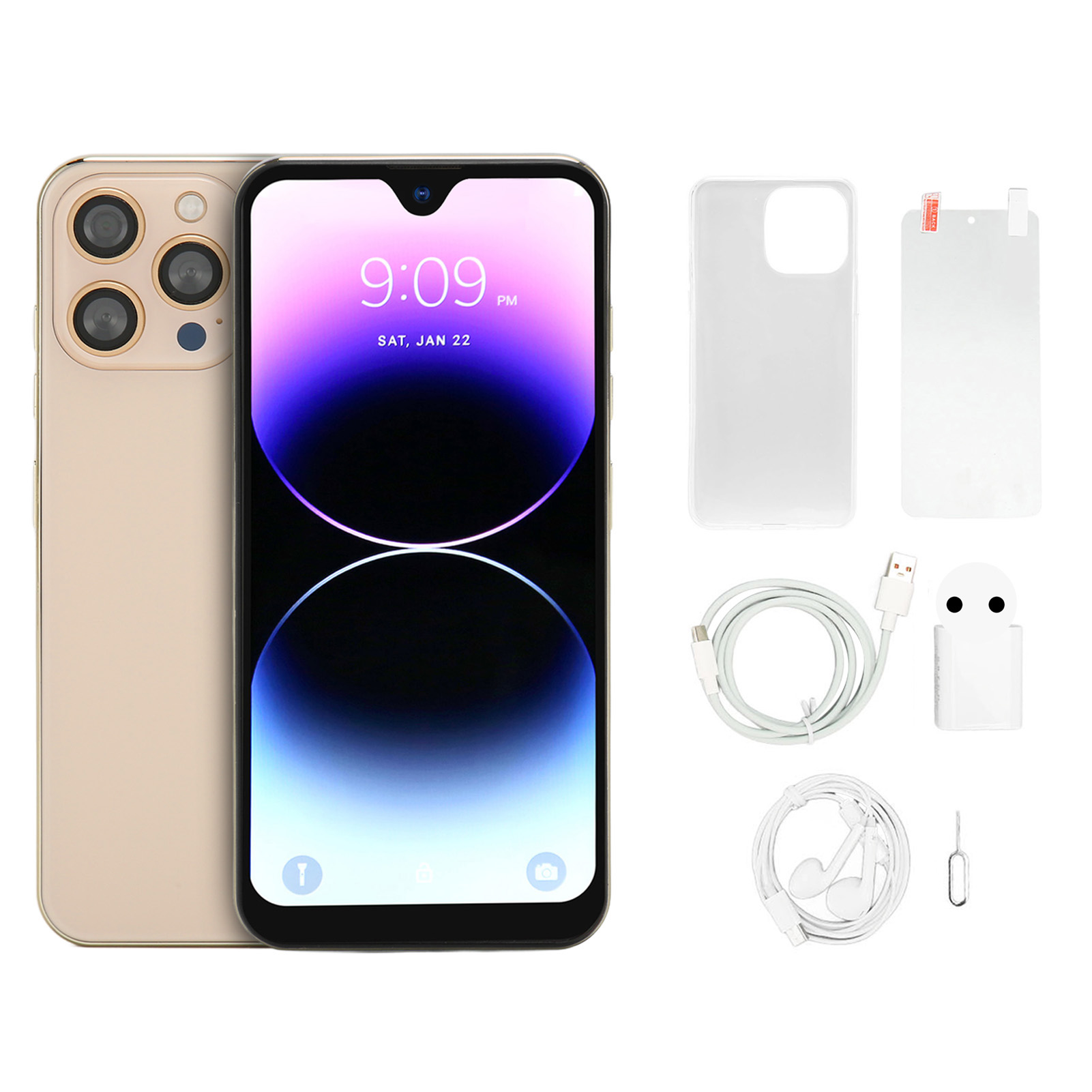 MINI TELEFON KOMÓRKOWY I14 PRO MAX SMARTPHONE SIM WiFi 8 GB 256 GB