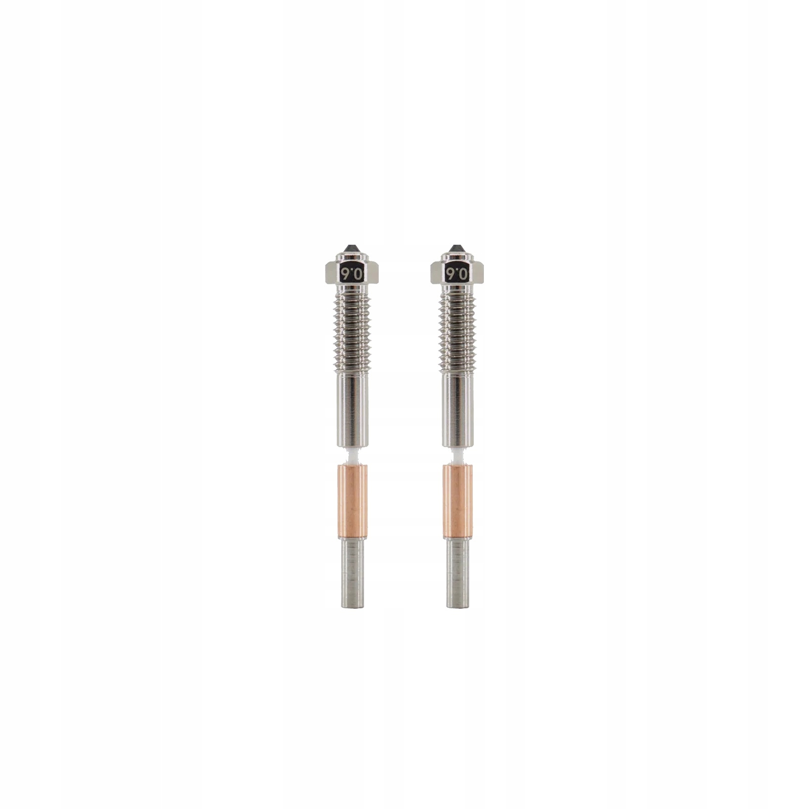 Qidi PLUS4 Bimetal Nozzles 0.6mm dysza do drukarki 3D (2szt.) bimetaliczne