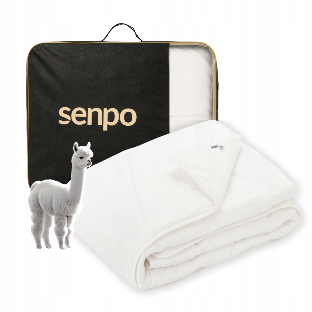 Letní přikrývka 220x200 z vlny peruánské alpaky 100% Armonia Senpo