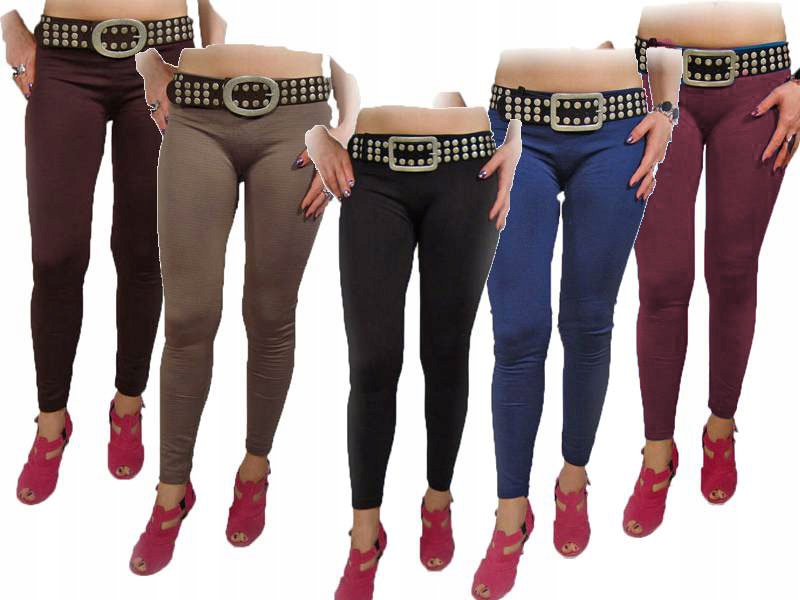 LEGGINSY OCIEPLANE SPODNIE GETRY RURKI XS S M L XL
