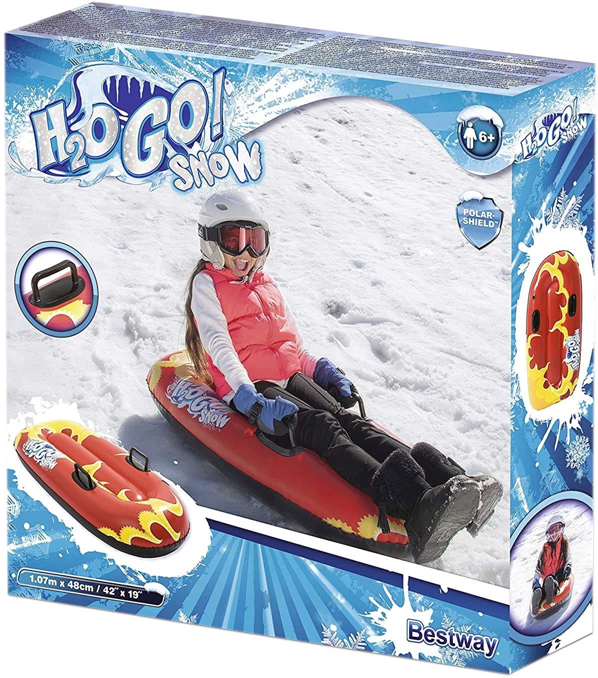 

Bestway H2OGO! Dmuchane Sanki Dziecięce 107x48x25
