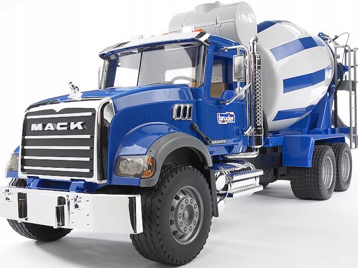 Bruder Betoniarka Mack Granite 1:16 Seria Profi 66,5 cm 02814