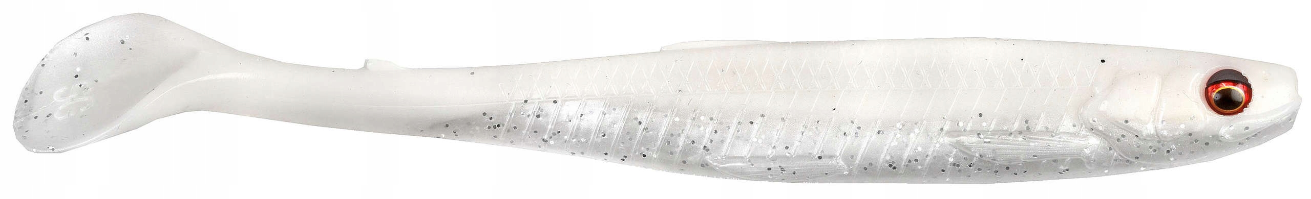 Guma Savage Gear Slender Scoop Shad 13cm WhitePear