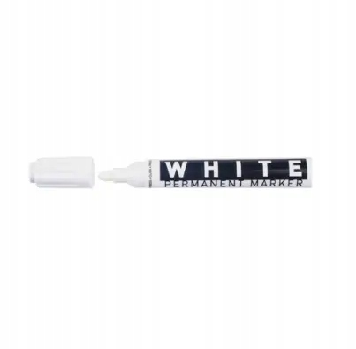 

Marker permanentny Biały pisak flamaster mazak Viv