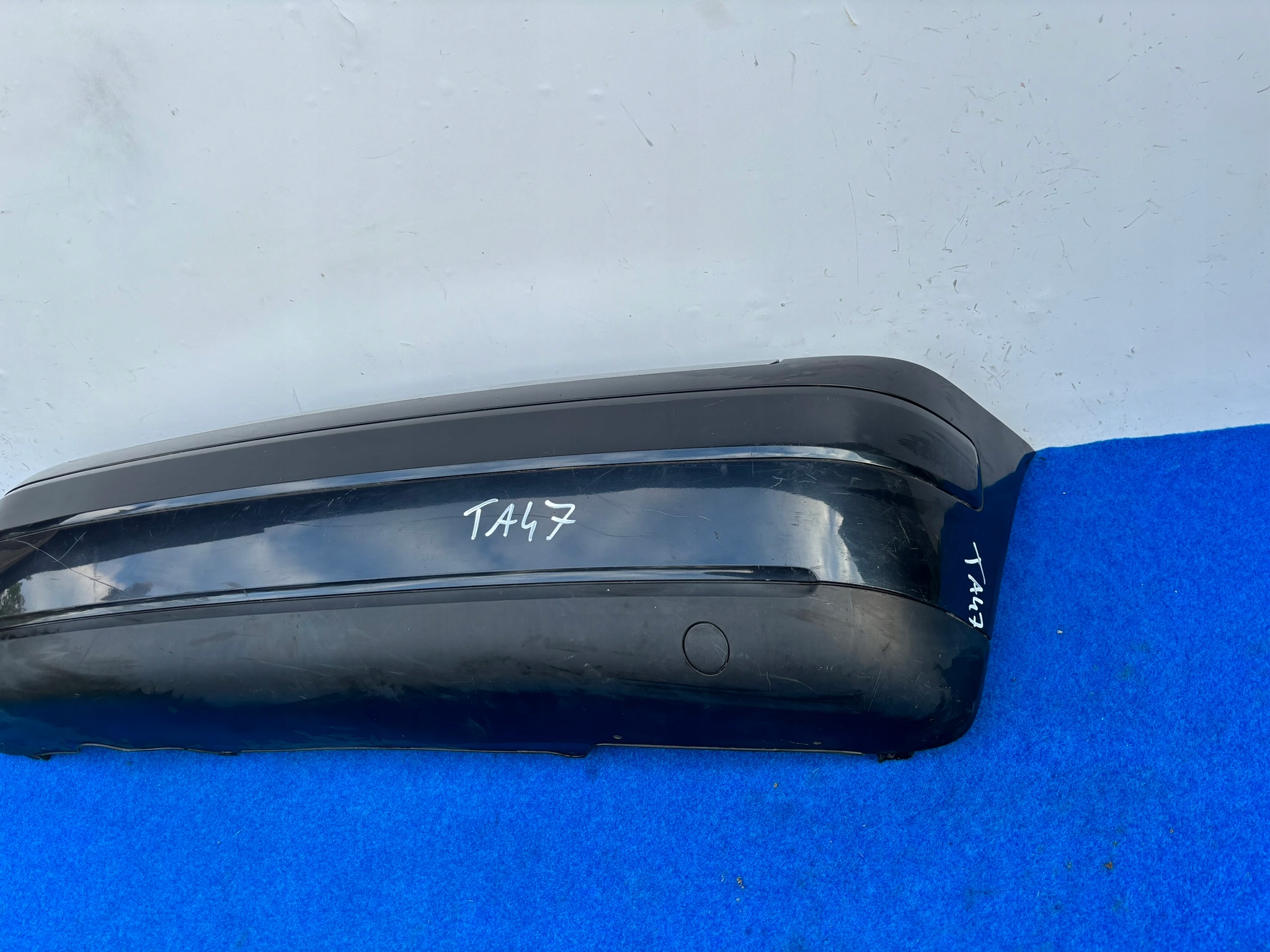AUDI A2 8Z bumper rear part rear + CHROM 8Z0807417 TA47
