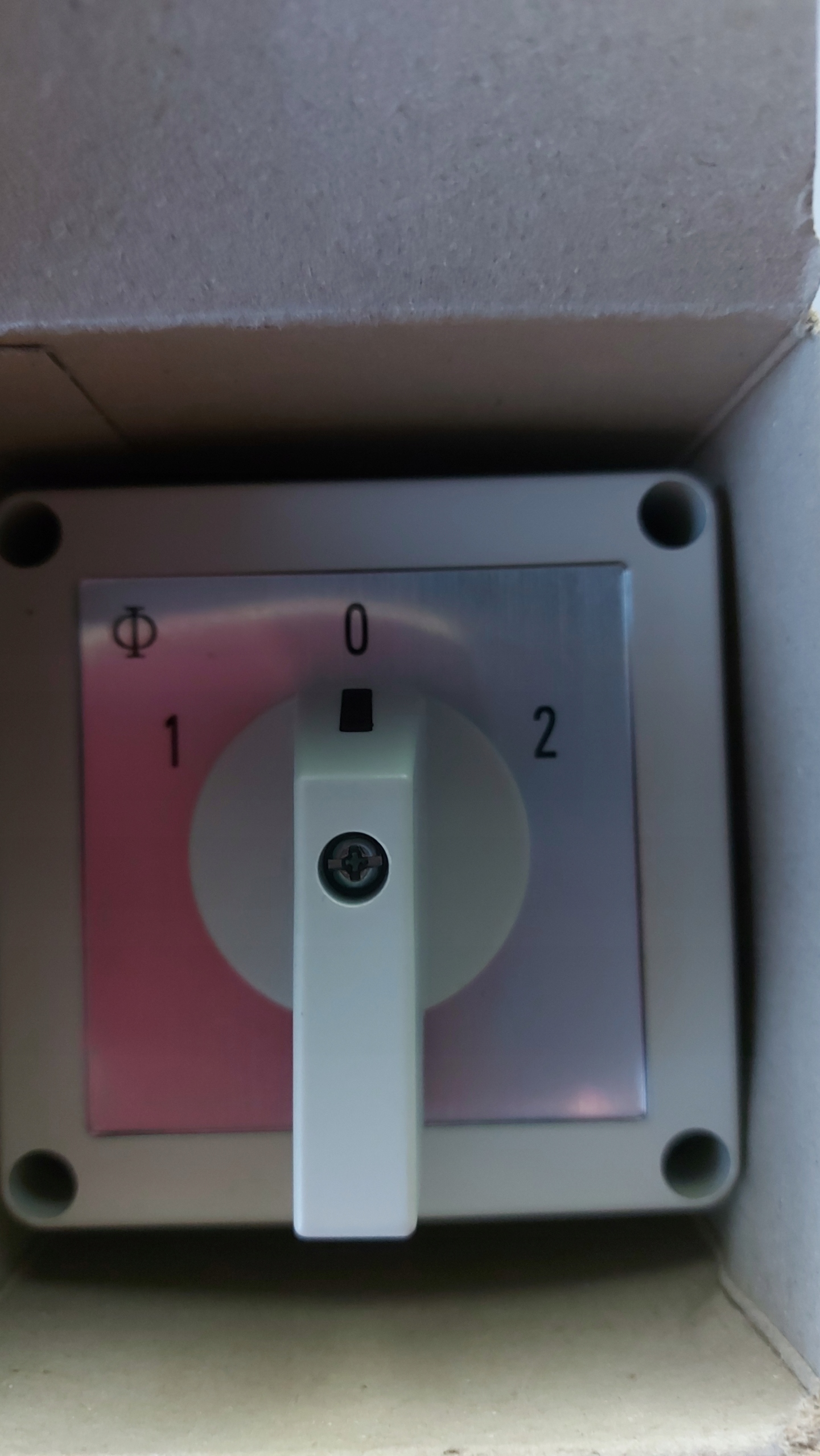 PRZEŁĄCZNIK 25A 4-BIEGU. 60° 1-0-2 IP42 CA20.A213.PN1 KRAUS & NAIMER EAN (GTIN) 9004257196159