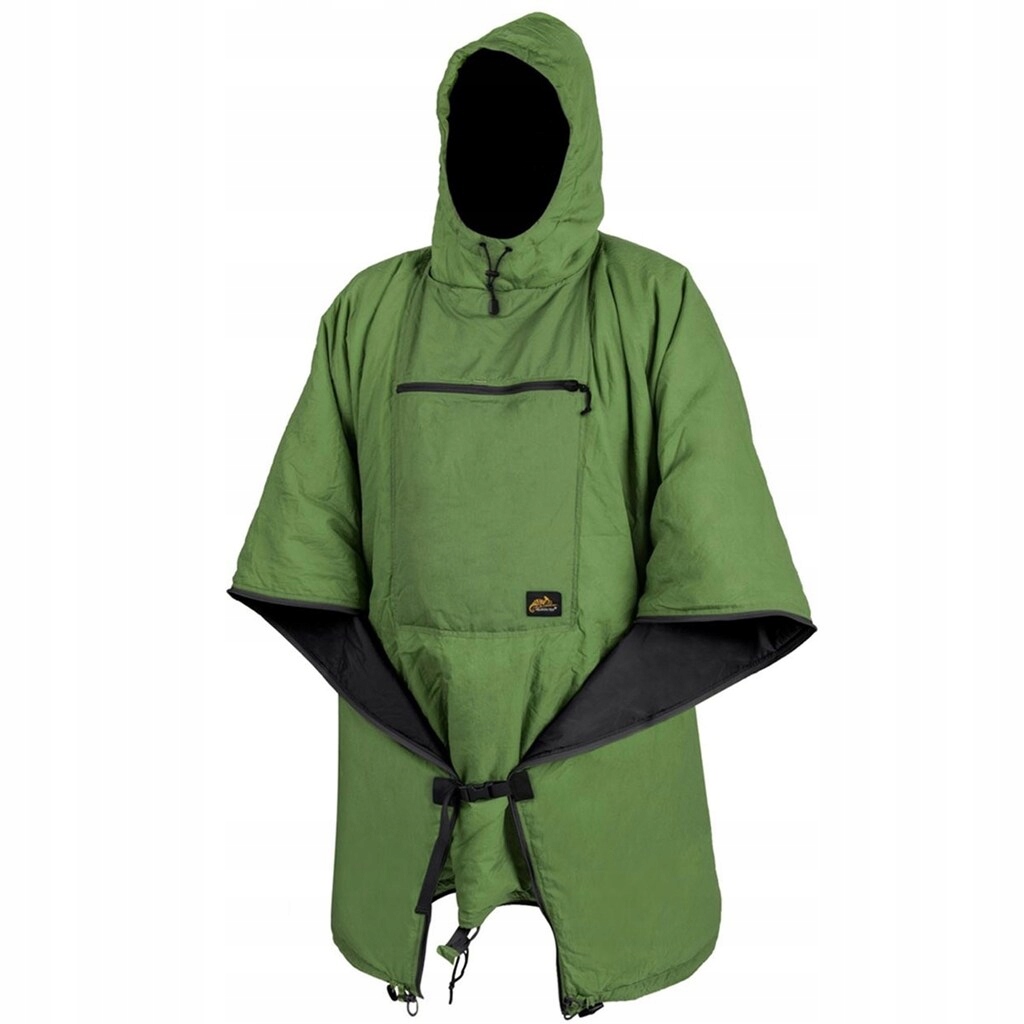 Pončo Helikon-Tex Swagman Roll Climashield Apex s funkcí spacího pytle Green