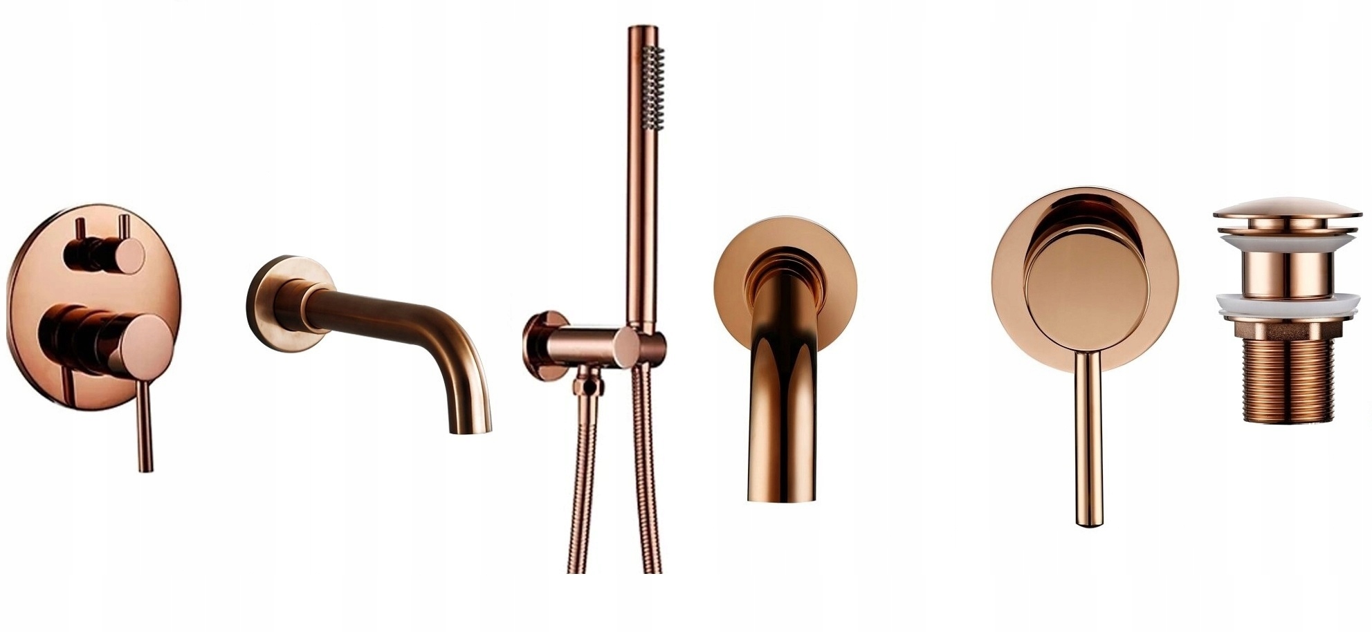 Podomietková vaňová batéria Medziana Poler Umývadlová sada Premium