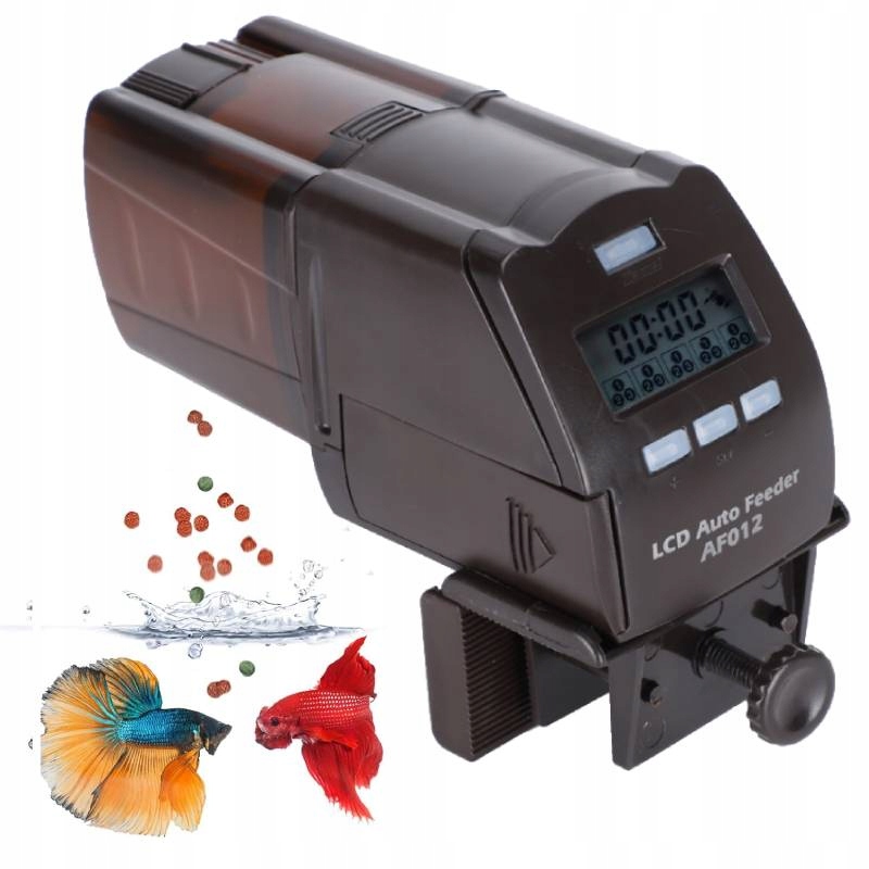 Kompaktní Automatické Krmítko Pro Ryby, Tichý Provoz, Energeticky Úsporný Design