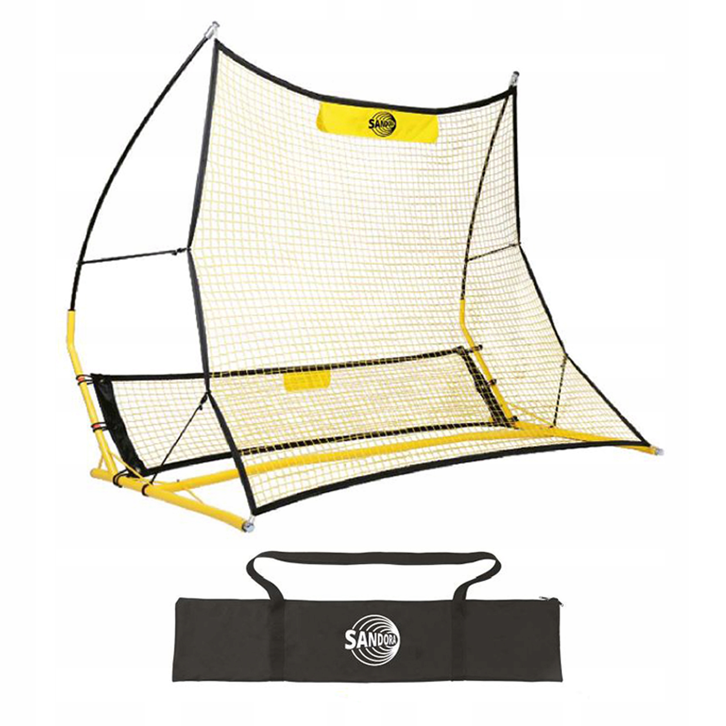 Rebounder ścianka bramka piłki nożnej trenażer odbijacz 2w1 Sandora 183cm