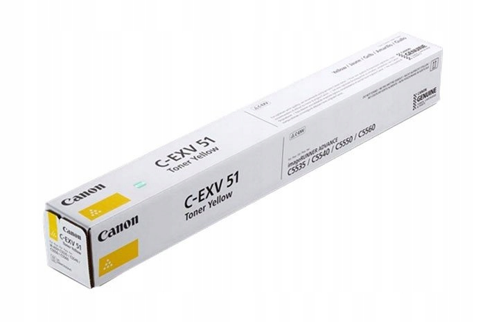 Originálny toner Yellow Canon Adv iR-C5535, iR-C5540, iR-C5550, iR-C5560